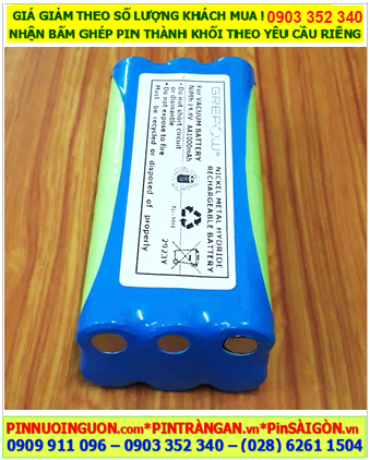 Pin iRobot 14.4v-1000mAh; Pin máy hút bụi NiMh 14.4v-AA1000mAh chính hãng - Thay pin iRobot máy hút bụi các hãng | Bảo hành 6 tháng